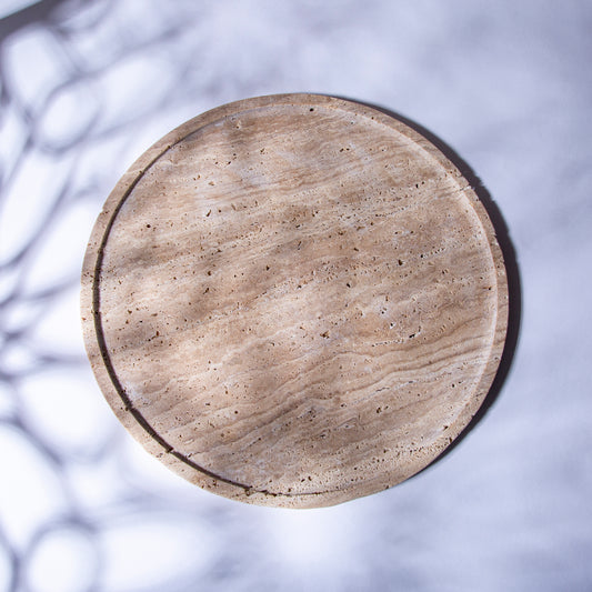 BEIGE MARBLE TRAY