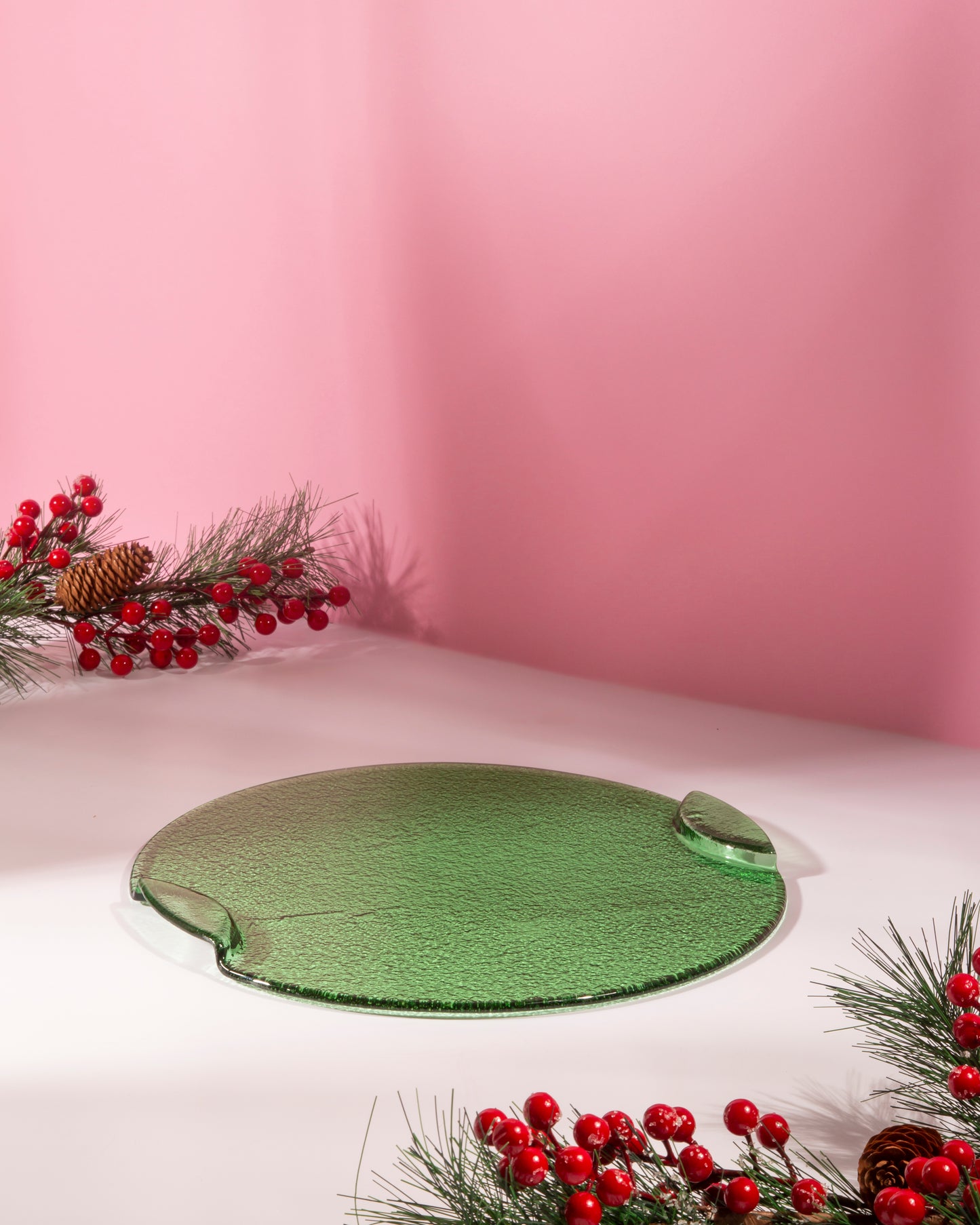 Christmas Glass Plates